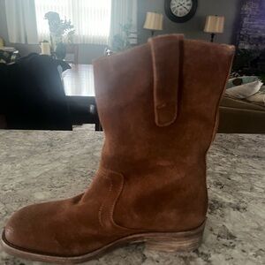 Free people Eastern Equestrian Boot taupe size 37